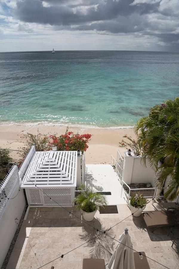 Bianca Bay 3 Bedroom West Coast Beach Front Villa Saint James Exteriér fotografie