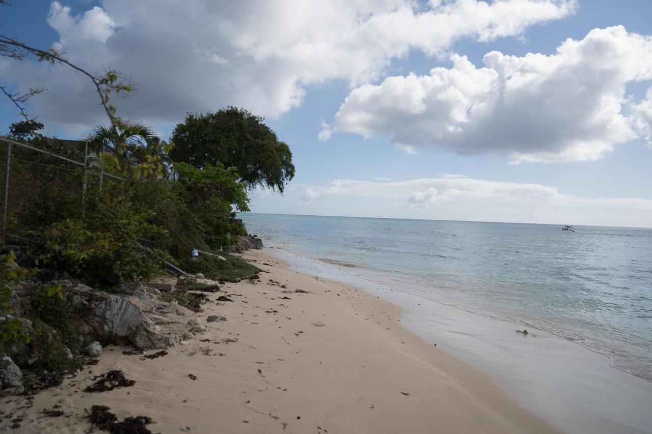 Bianca Bay 3 Bedroom West Coast Beach Front Villa Saint James Exteriér fotografie